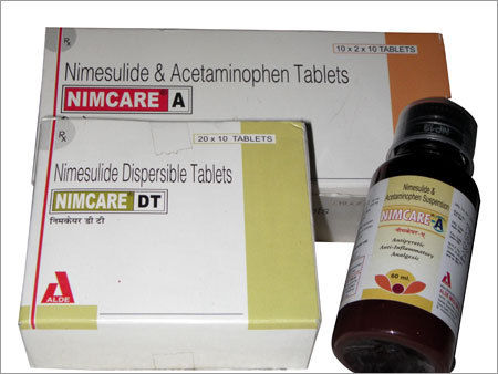 Nimesuide& Acetaminophen Tablets