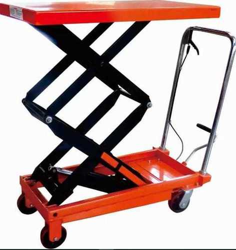 Heavy Duty Steel Scissor Lift Table - 300/500 Lifting Capacity | Easy Action Hydraulic Lift, Operator Safety Features