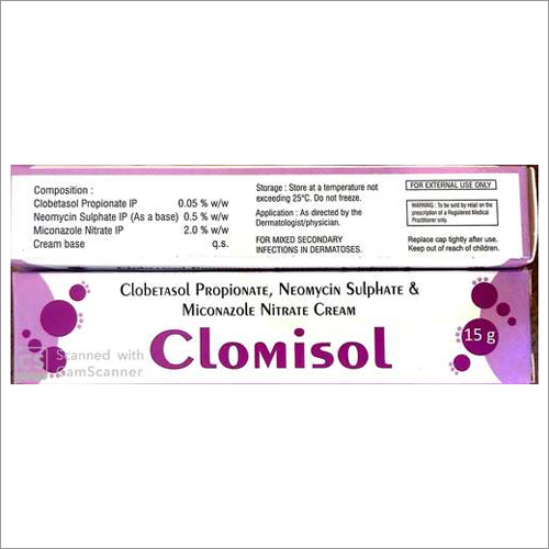 Clobetasol, Miconazole And Neomycin Cream General Medicines