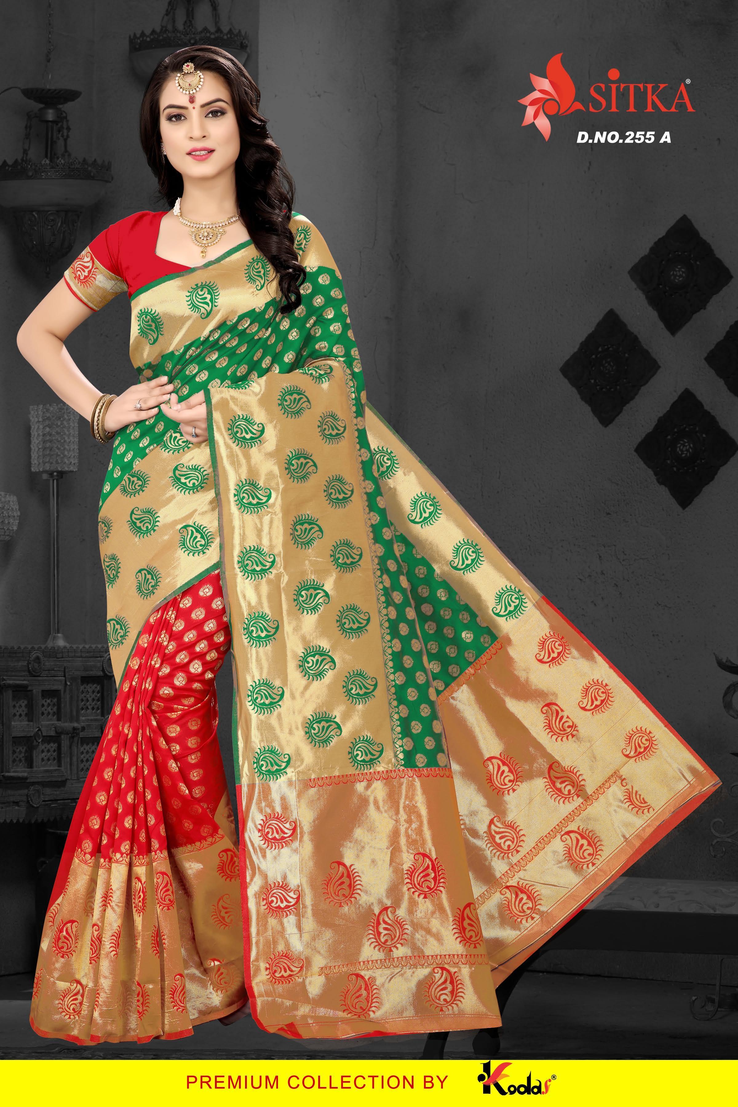 Available In 6 Colors Traditional Saree