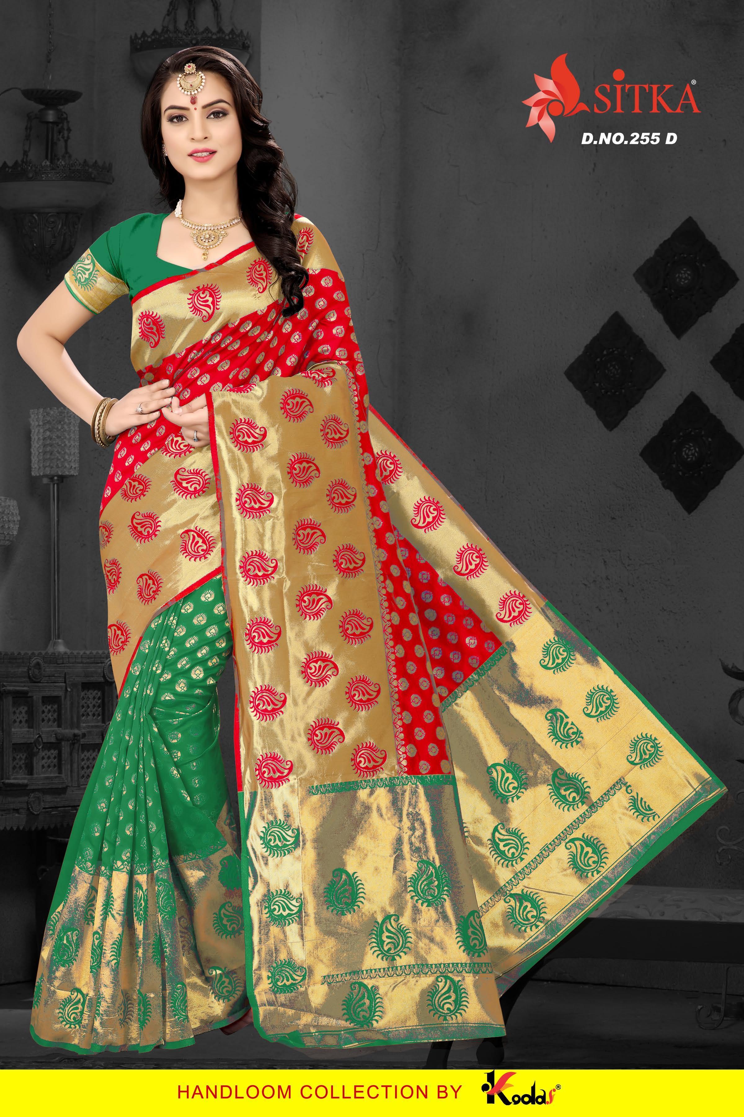Available In 6 Colors Traditional Saree