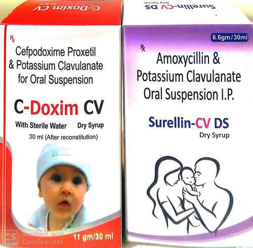 Amoxicillin Clavulanic Acid Dry Syrup General Medicines