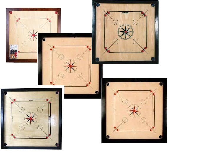 Small Wooden Carrom Board
