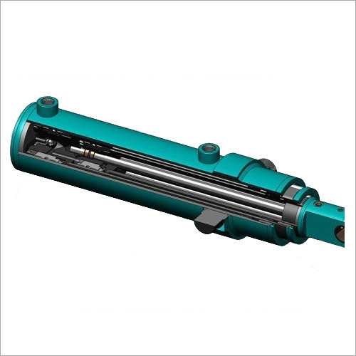 Telescopic Hydraulic Cylinder - Stainless Steel | 240V, 1-Year Warranty, High Efficiency for Large Tonnage Systems