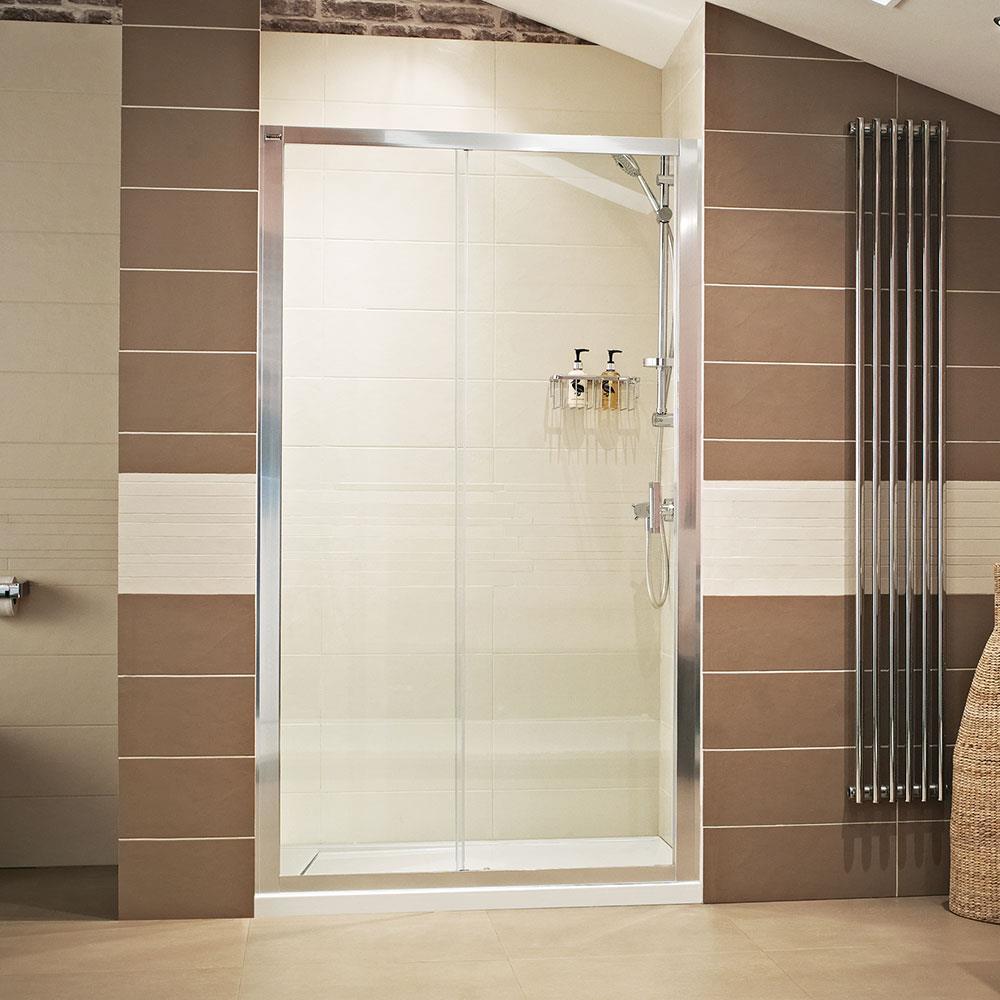 Encase - Ss Framed Sliding Shower Enclosure