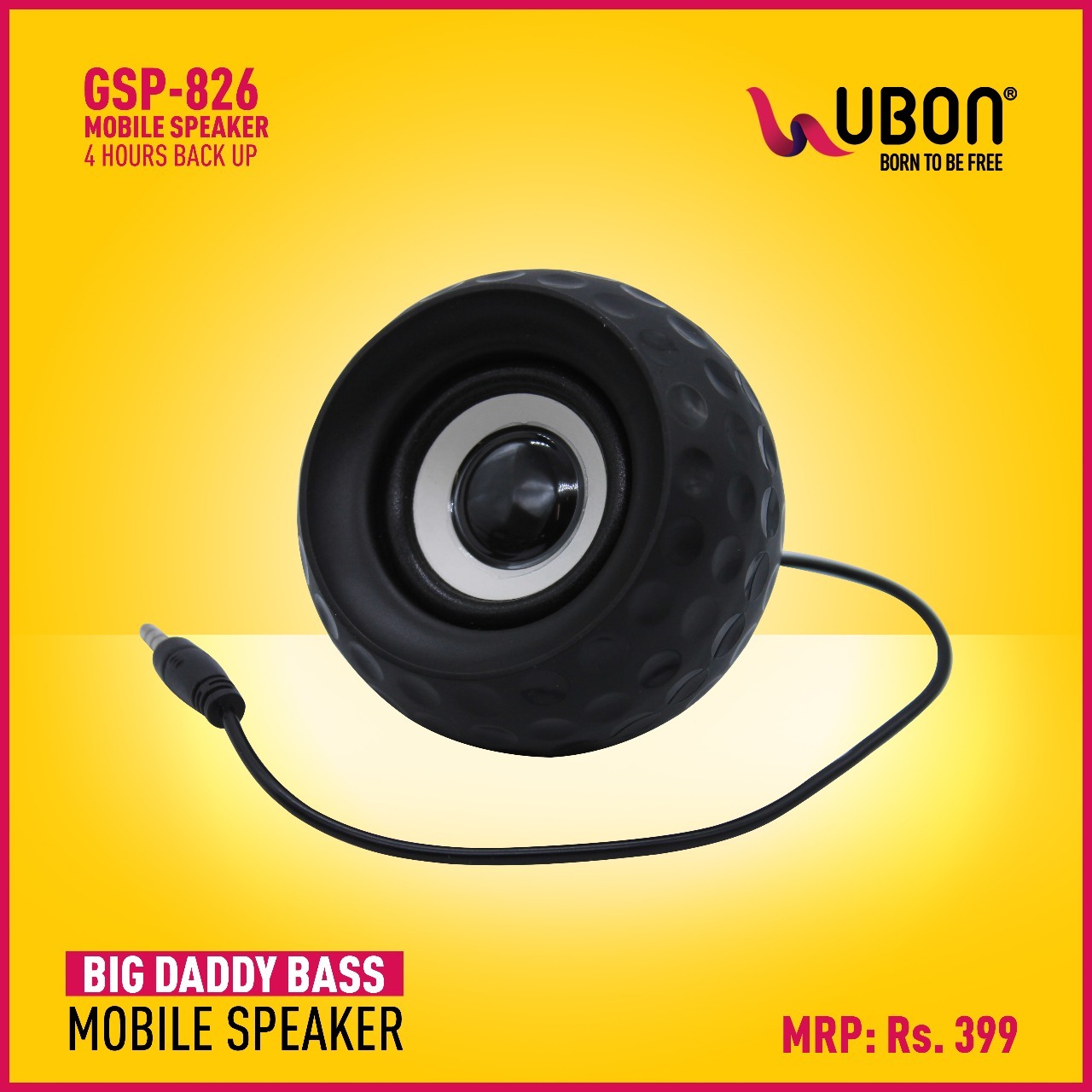 Ubon Gsp-826 Wired Speaker