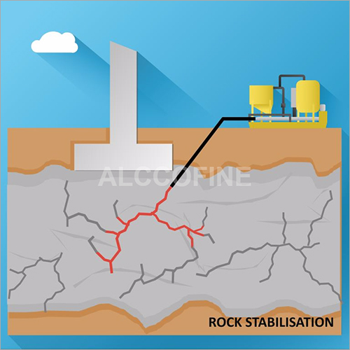 Rock Stabilisation Concrete Grout Usage: To Fill Cracks And Fractures