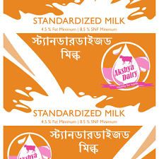 Akshya Standardized Milk - 4.5% Fat, 8.5% Snf | Creamy Nutrition In 200 Ml, 500 Ml, 1 Litre Pouches, Short Shelf Life