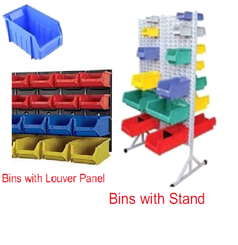 Fpo Bin Trolley - Premium Grade Material, Compact Design , Semi-open Storage Bins In Various Sizes And Colors For Optimal Tool Organization