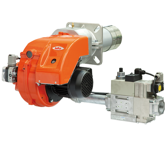 Gas Burners - Steel, New, Orange | Industrial Use, Gas & Oil Fired, Low Nox, Single Stage, Two Stage, Modulating, Various Fuel Options