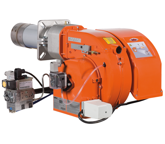 Gas Burners - Steel, New, Orange | Industrial Use, Gas & Oil Fired, Low Nox, Single Stage, Two Stage, Modulating, Various Fuel Options