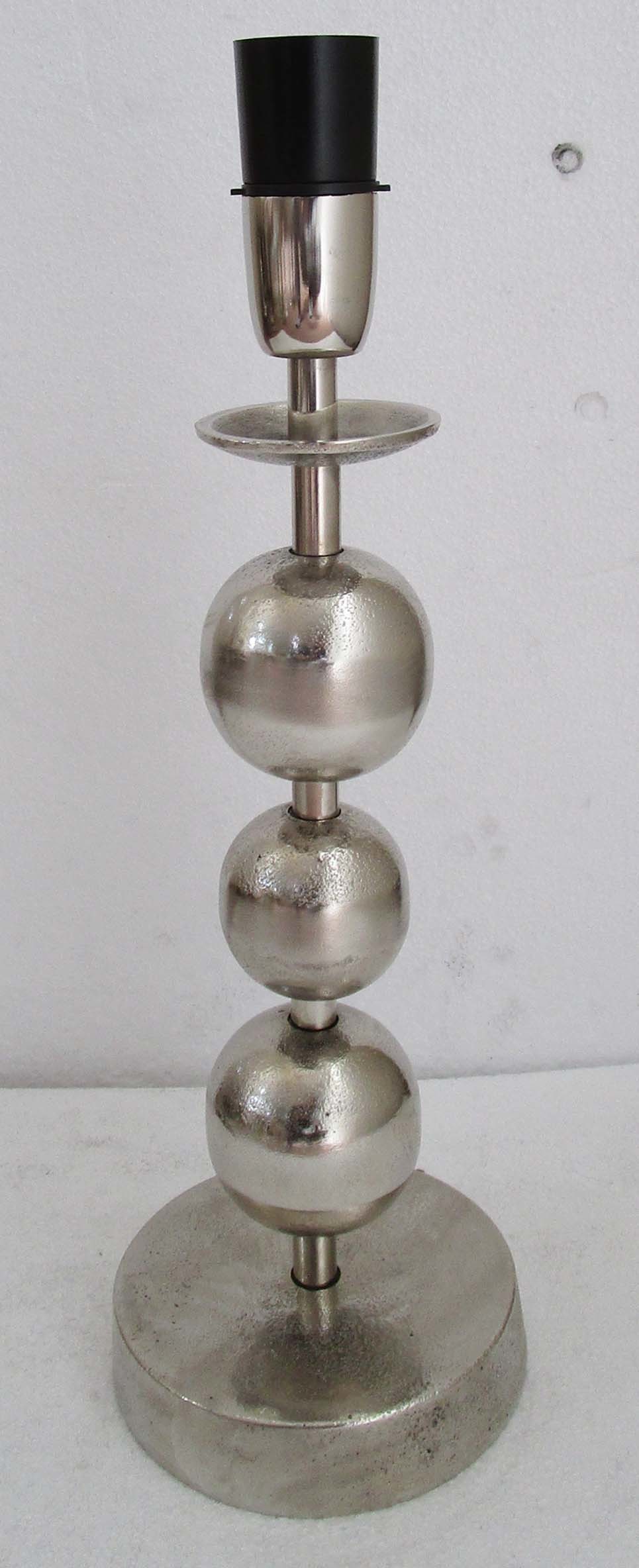 Table Lamp - Metal, 25x17x48 Cm , Brass Antique Finish, Energy Saving Light Source, Modern Style