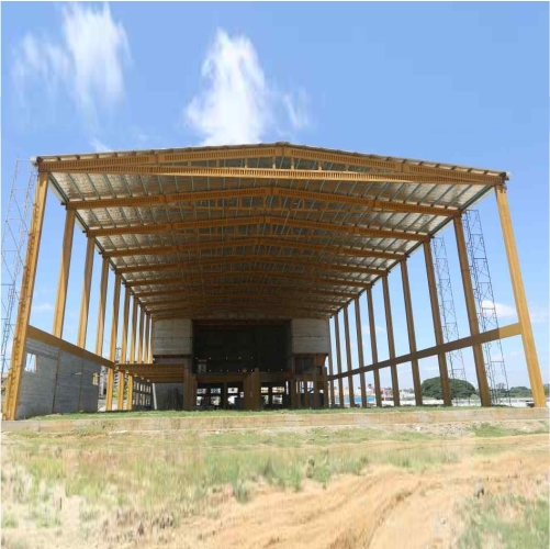 Steel Structures - Mild Steel, Color Coated | Durability, High Strength To Weight Ratio, Non-corrosive Surface, Easy Installation