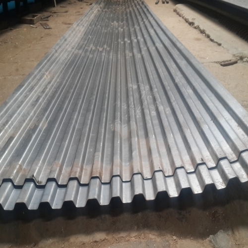 Decking Sheets - Mild Steel, Color Coated, Corrugated Design | Durable Flooring System With Composite Metal Deck Support And Reinforcement