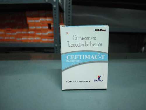 Ceftriaxone & Tazobactam - 281.25mg Capsules | Enhanced with Lycopene, Lutein, Beta-Carotene, Zinc Sulphate, Selenium Dioxide, Grape Seed Extract