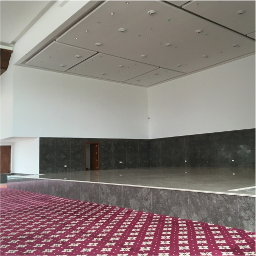 Steel Structures - G+5 Multi Floor Hall With 8.5m Stage Height, Durable Mild Steel, Color Coated Finish, Clear Span Design