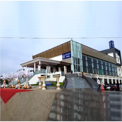 Steel Structures - G+5 Multi Floor Hall With 8.5m Stage Height, Durable Mild Steel, Color Coated Finish, Clear Span Design