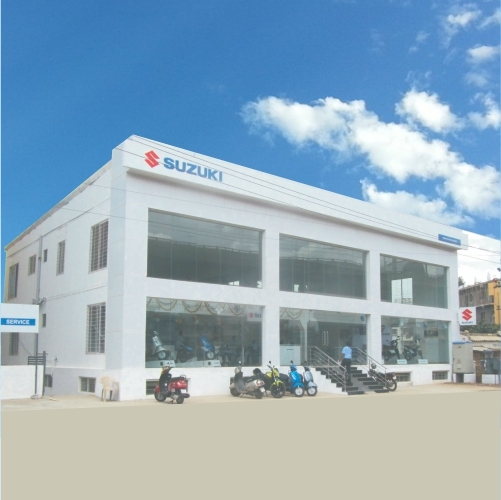 Steel Structures For Automobile Showrooms - Mild Steel, 20m X 17m, G+2 Floors, 10ft Height, 7m X 6m Grid | Durable, Color Coated, Commercial Load Bearing