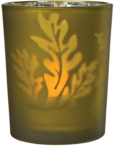 Modern Arts Colorful Glass Candle Holder