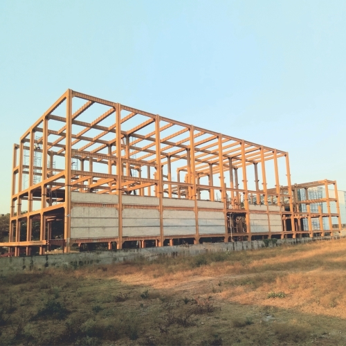 Pre-engineered Buildings - Mild Steel, Color Coated | Durable, Customized Fabrication Reduced Assembly Time