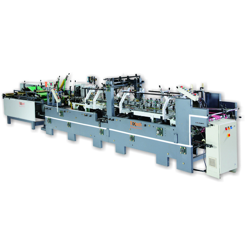 Mini Folder Gluer Machine - Electric, 440 Volt, Fully Automatic | High Efficiency, Minimal Manpower Requirement, Low Glue Consumption