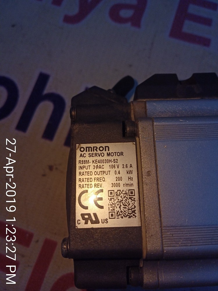 Omron Ac Servo Motor R88m-ke40030h-s2