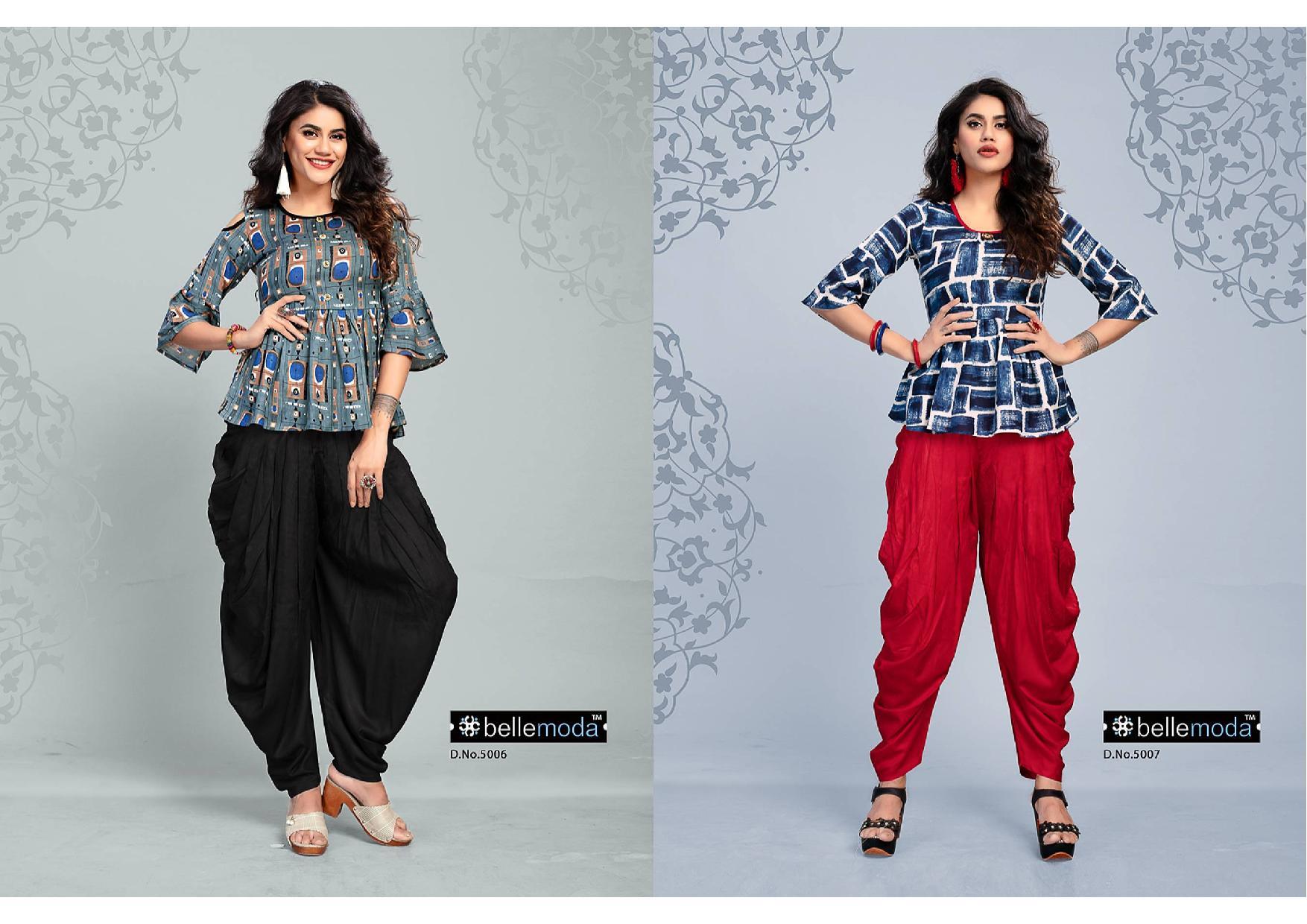 Bellemoa Florence Western Garment Top And Dhotti Age Group: 15 +