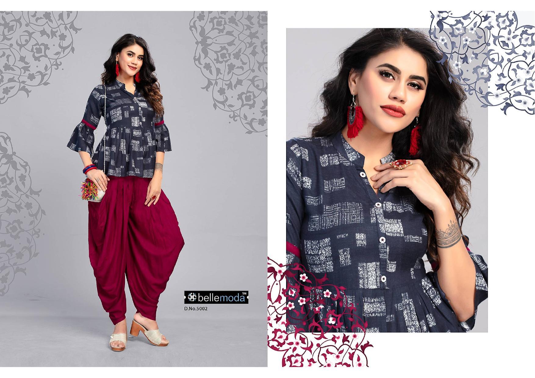 Bellemoa Florence Western Garment Top And Dhotti Age Group: 15 +