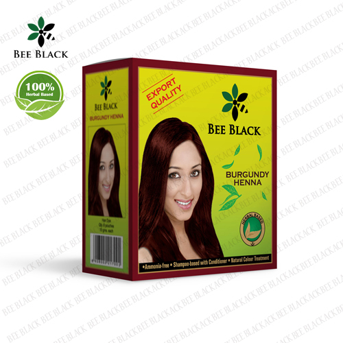Burgundy Henna - Feature: No Side Effects