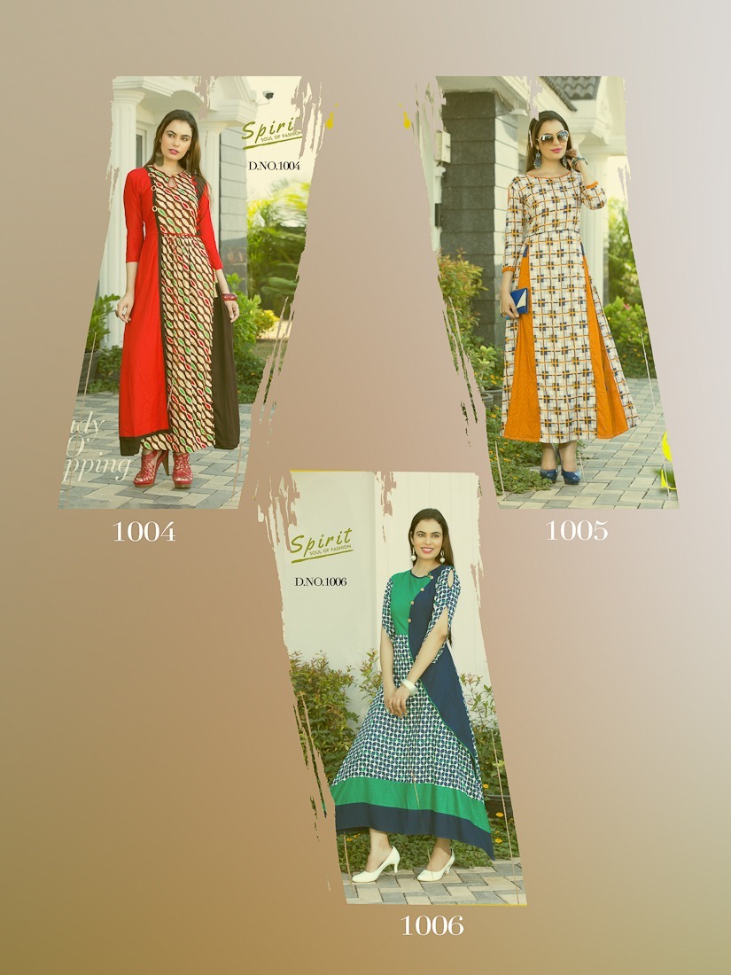 Bellemoda Spirit Western Kurti And Top - Rayon Material Sizes M L Xl Xxl | Traditional Ethnic Style Features Washable Cool Dry Perfect For Summer