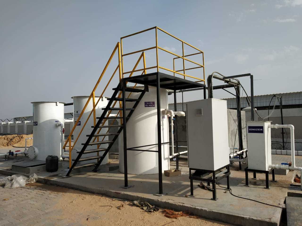 Electrolysis Sewage Treatment Plant