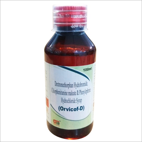 डेक्सट्रोमेथोर्फन, क्लोफेनीरामाइन और फेनिलेफ्रिन एचसीएल सिरप