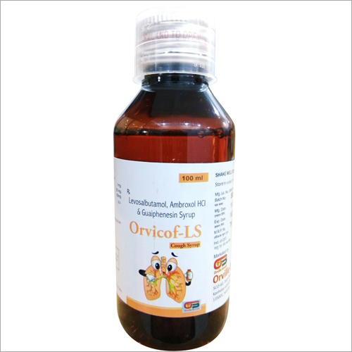 Levosalbutamol Ambroxol HCI & Guaiphenesin Syrup - 25 x 100ml Bottles | Effective Relief for Bronchitis, Cough, Congestion, Aged Persons, Teenagers