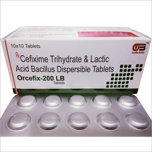 Cefixime  With Lactic Acid Bacillus General Medicines
