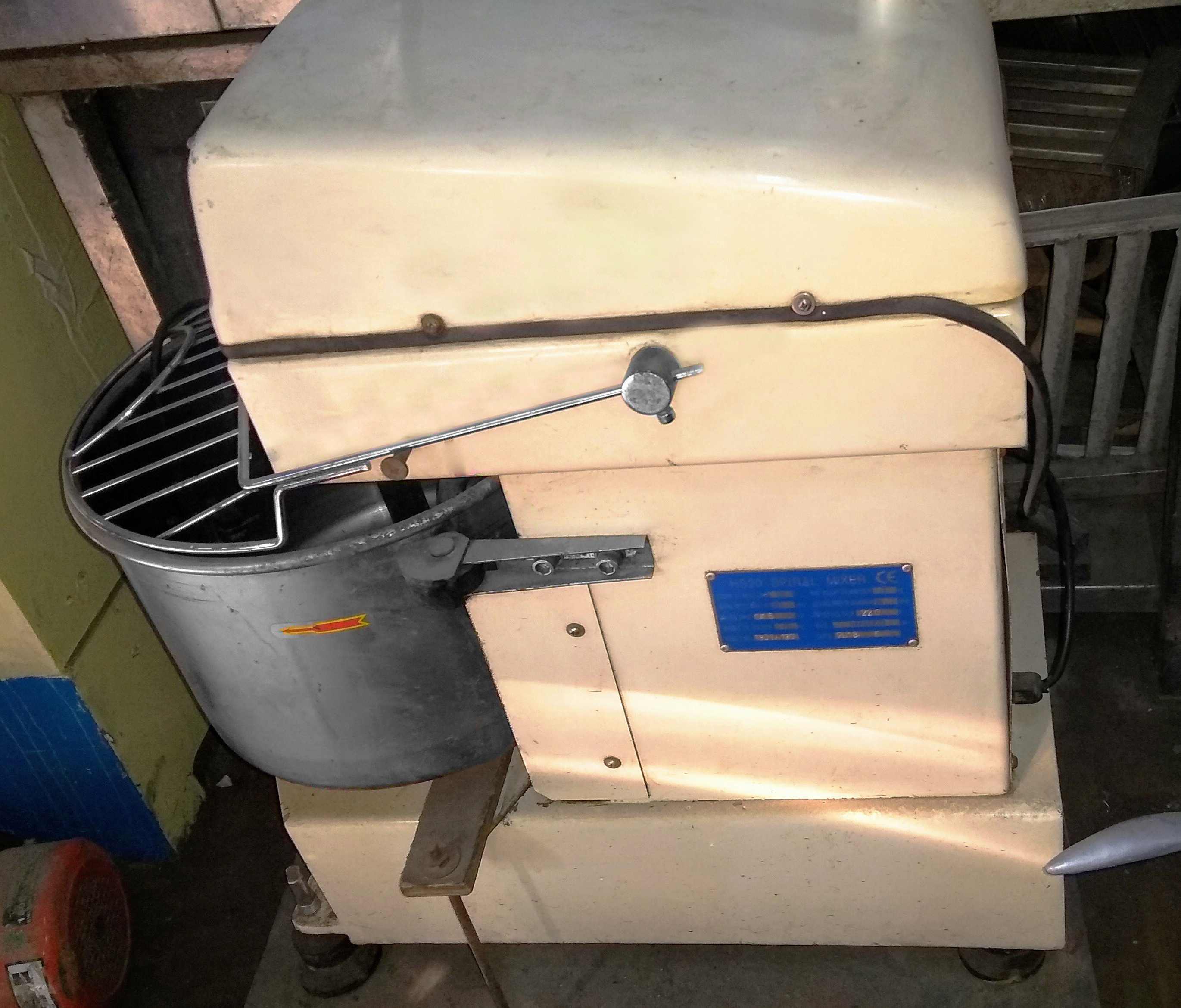Spiral Mixer Hs20 - Application: Commercial