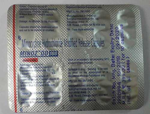 Minocycline Hydrochloride Specific Drug