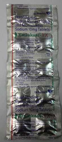 EMLUKAST FX - 120 mg Tablets | Anti-Allergy Relief, Suitable for All Ages, Keep Dry Place