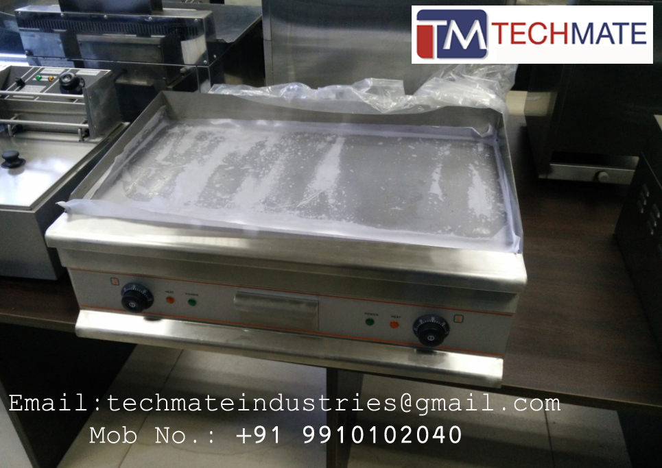 Hot Plate - Stainless Steel, Variable Dimensions | Even Heating, Durable Surface, Temperature Control, Easy Cleaning, Large Cooking Area