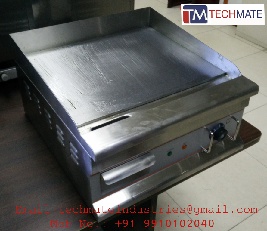 Hot Plate - Stainless Steel, Variable Dimensions | Even Heating, Durable Surface, Temperature Control, Easy Cleaning, Large Cooking Area