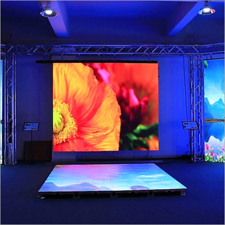 LED Indoor Video Wall Screen - Aluminium & Iron, 6'x10', Multi-Color | Compact Design, Superior Picture Quality, Easy to Install, Low Maintenance