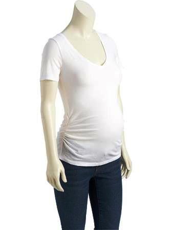 All Hdmw-216-06 Maternity V-neck T-shirt
