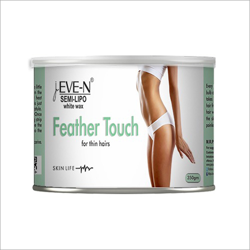 350Gm Feather Touch White Wax Application: Non-Messy And Easy To Use