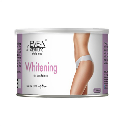 350Gm Whitening White Wax Application: Non-Messy And Easy To Use