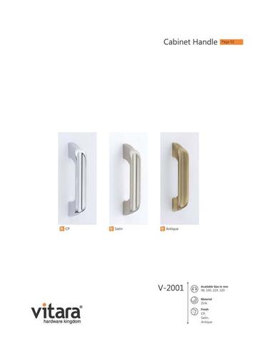 Cabinet Pull Handles Application: Door