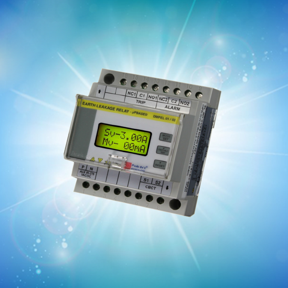 Earth Leakage Relay Mpel Operate Time: 0-150 Seconds