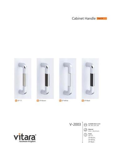 Designer Cabinet Handle Application: Door