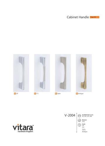 Metal Cabinet Handle Application: Door