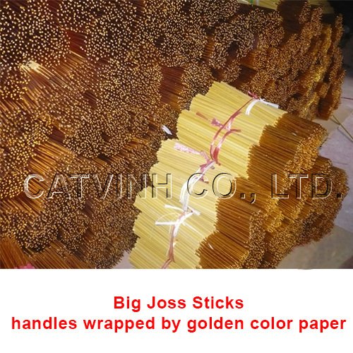 Big Joss Stick With Golden Handle