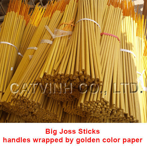 Big Joss Stick With Golden Handle