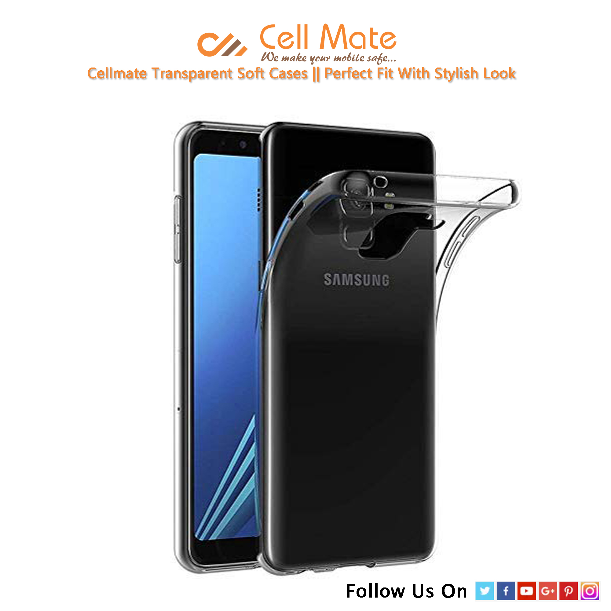 Transparent Clear Mobile Cases Body Material: Pu